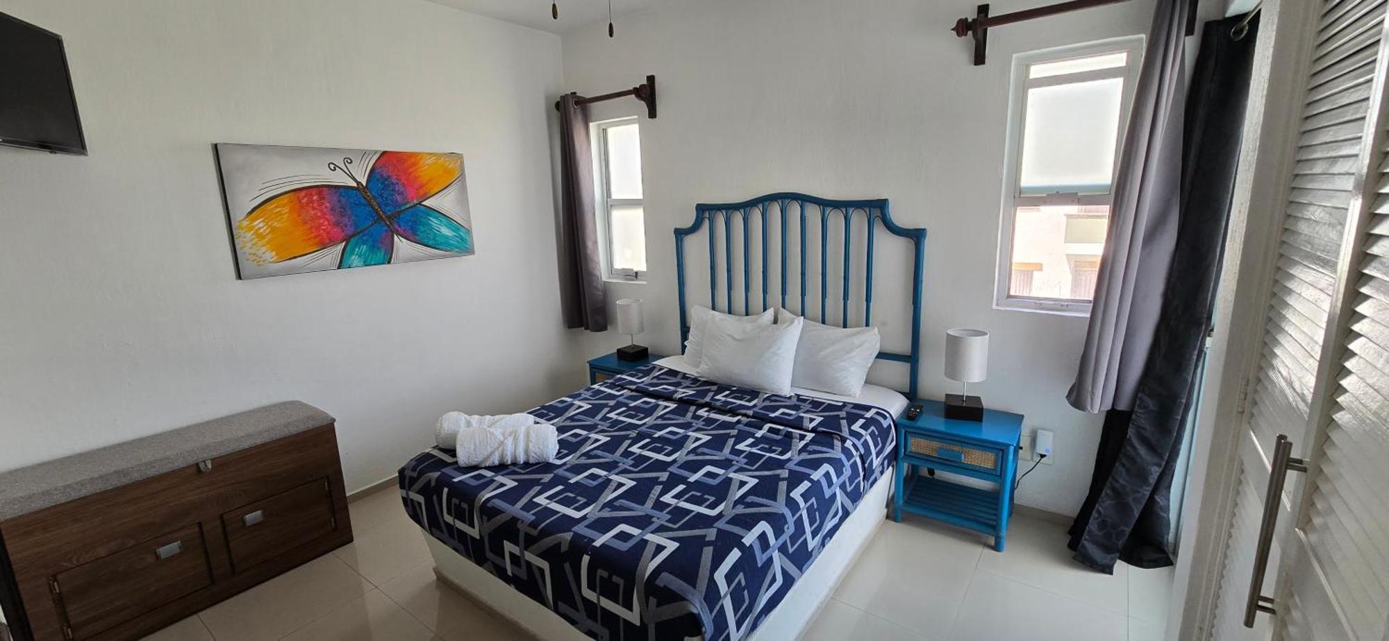 Magnifico Departamento, Cocina Equipada, 2 Recamaras 2 Banos , Hasta 6 Personas, 3 Albercas, Playa A 50 Mts Wifi, Aire Acondicionado Apartment Manzanillo Exterior photo